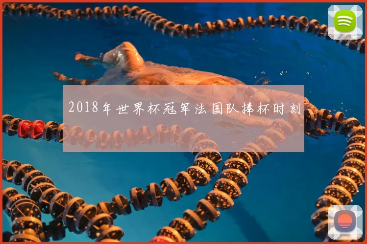 2018年世界杯冠军法国队捧杯时刻
